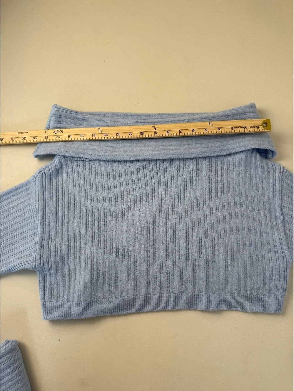 Fashion Nova Nevea Light Blue Off Shoulder Sweater Maxi Skirt Set S NWT